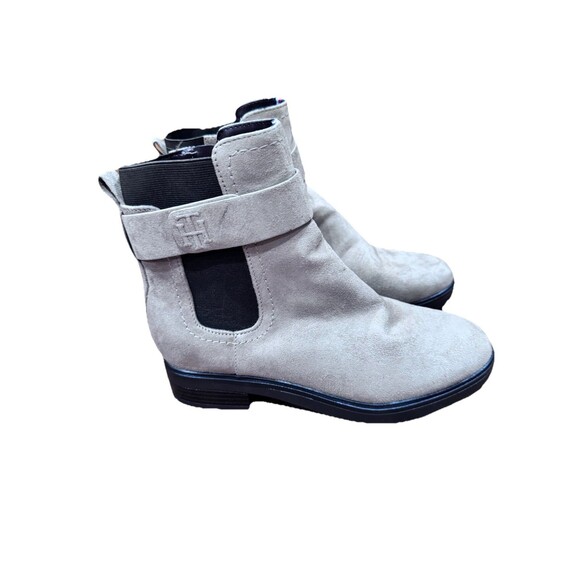 Beige Chelsea Style Ankle Boots Size 7.5 NEW Equestrian Old Money Classic - Picture 3 of 11